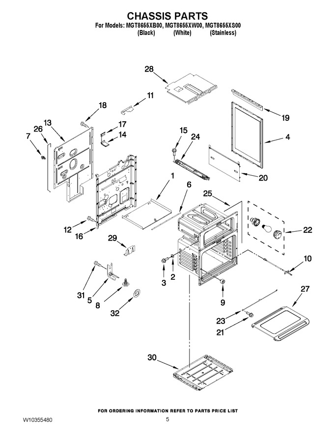 Diagram for MGT8655XS00