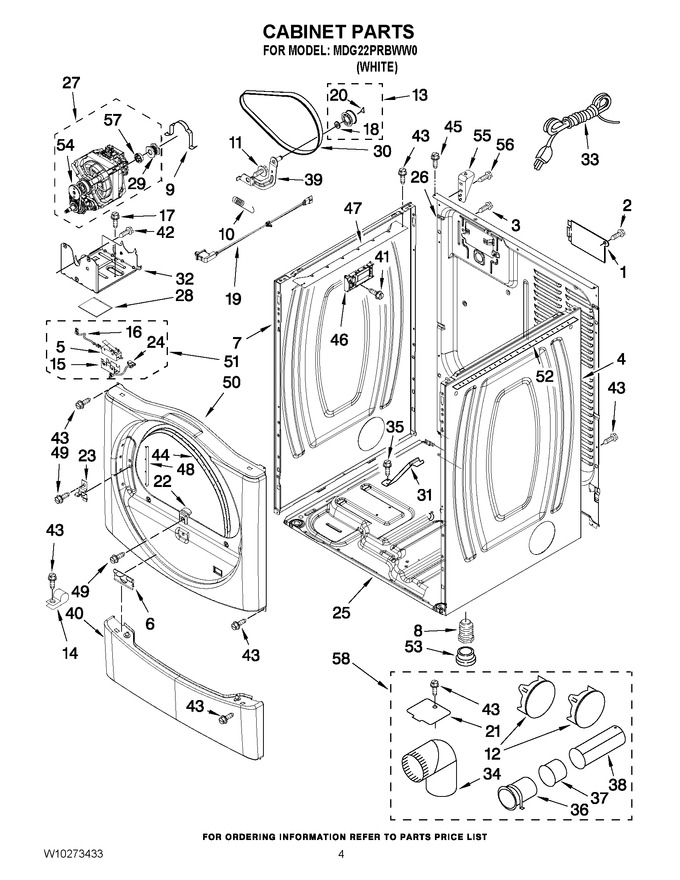 Diagram for MDG22PRBWW0