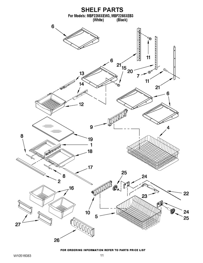 Diagram for MBF2258XEW3