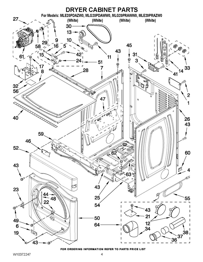 Diagram for MLE20PRAZW0