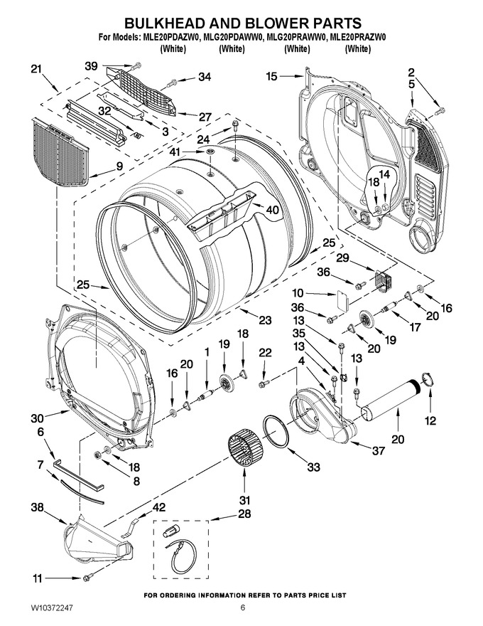 Diagram for MLE20PRAZW0