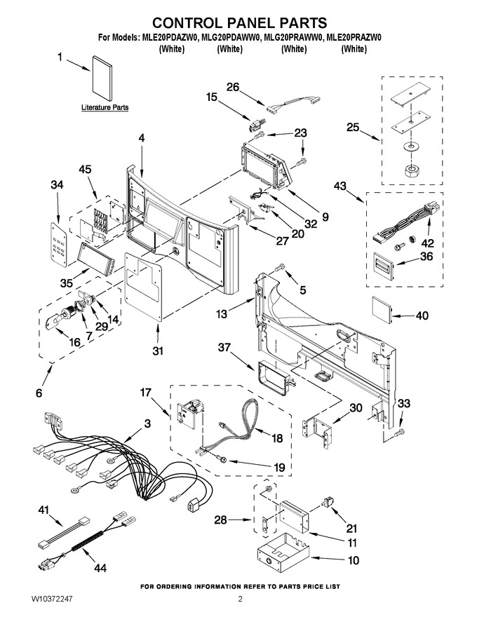 Diagram for MLE20PRAZW0