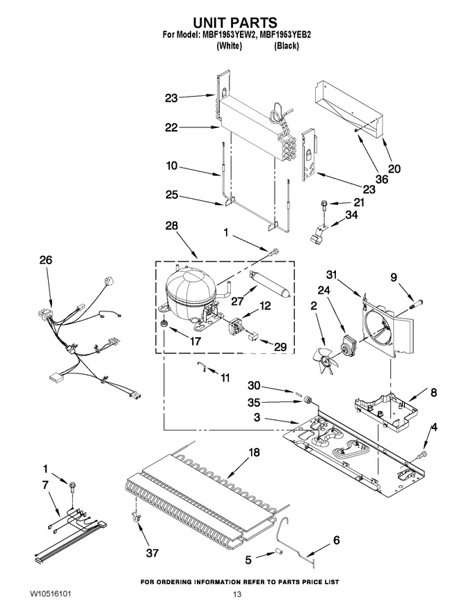 Diagram for MBF1953YEB2