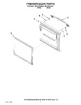 Diagram for 03 - Freezer Door Parts