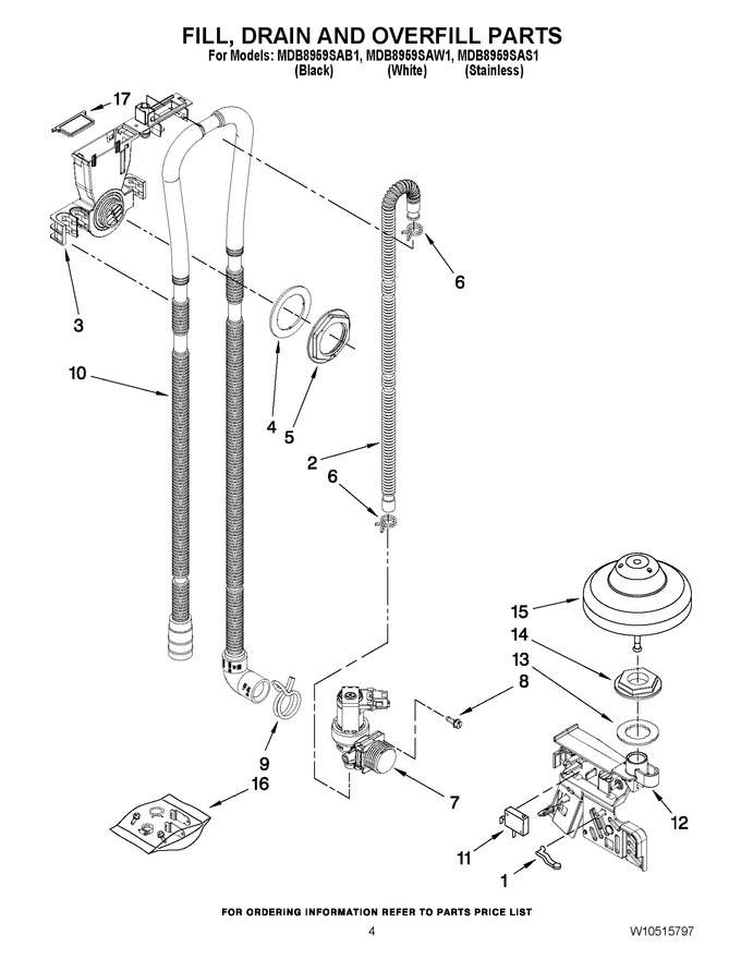 Diagram for MDB8959SAW1