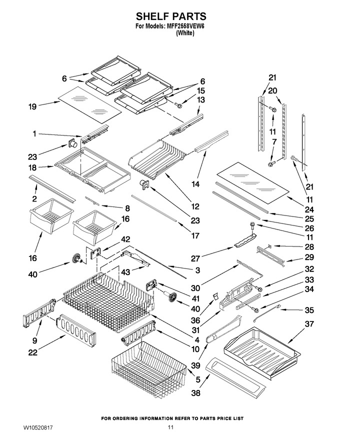 Diagram for MFF2558VEW6