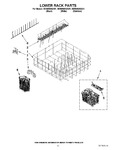 Diagram for 10 - Lower Rack Parts