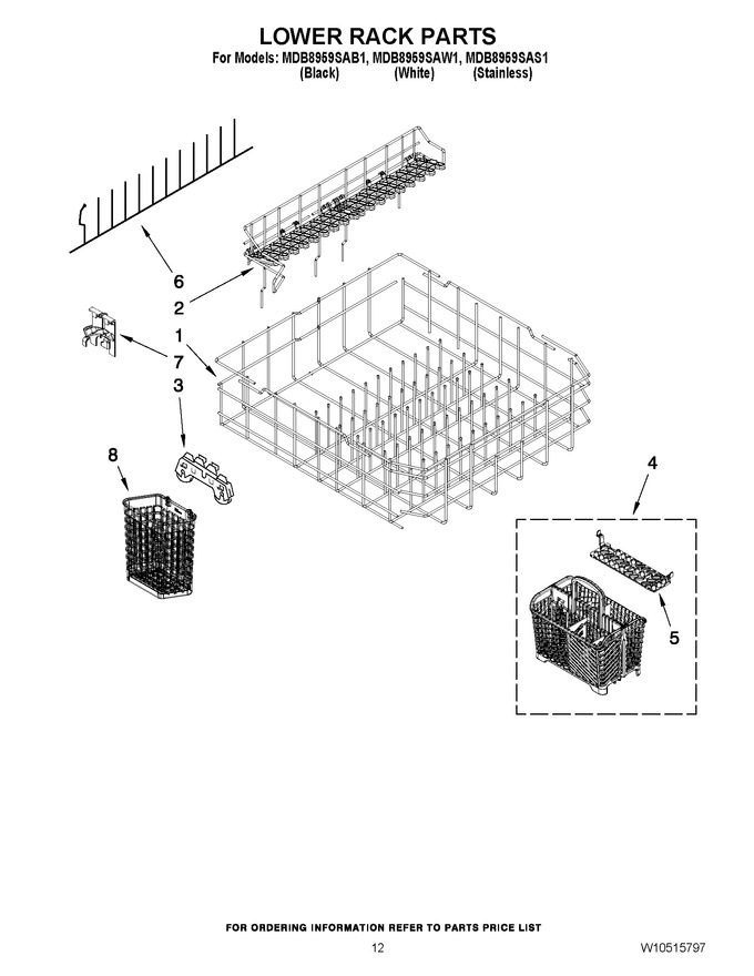 Diagram for MDB8959SAW1