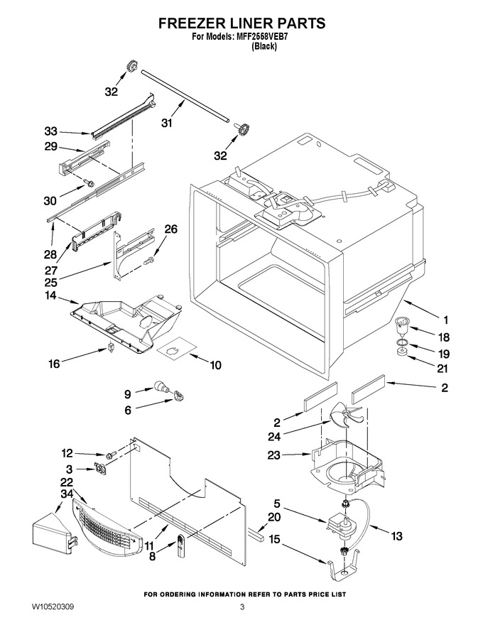 Diagram for MFF2558VEB7