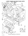 Diagram for 01 - Lower Cabinet And Front Panel Parts