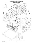 Diagram for 01 - Top And Console Parts