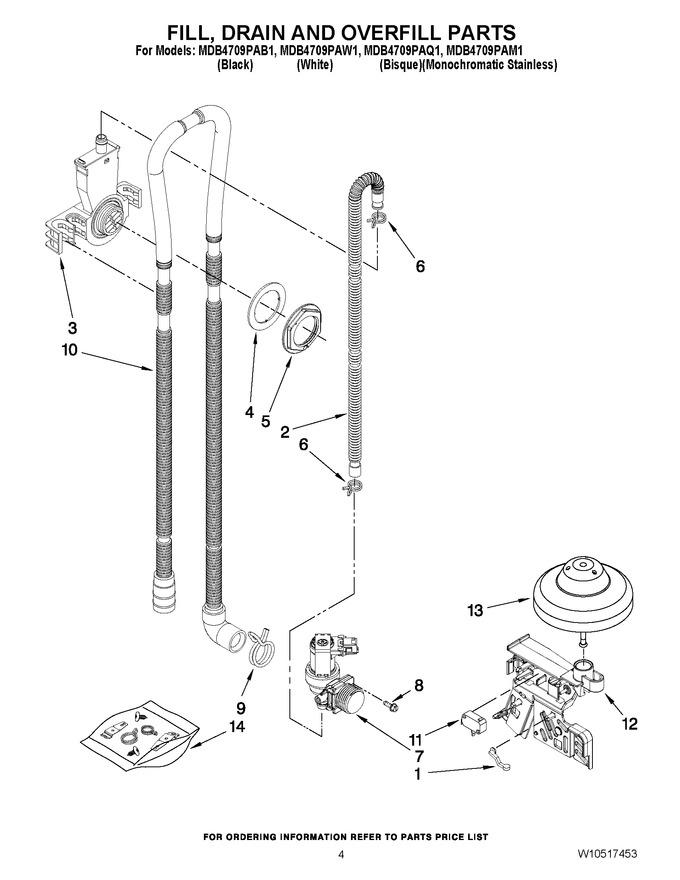 Diagram for MDB4709PAW1