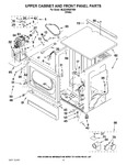 Diagram for 03 - Upper Cabinet And Front Panel Parts