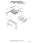 Diagram for 09 - Freezer Door Parts