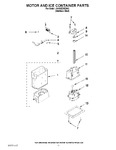 Diagram for 09 - Motor And Ice Container Parts