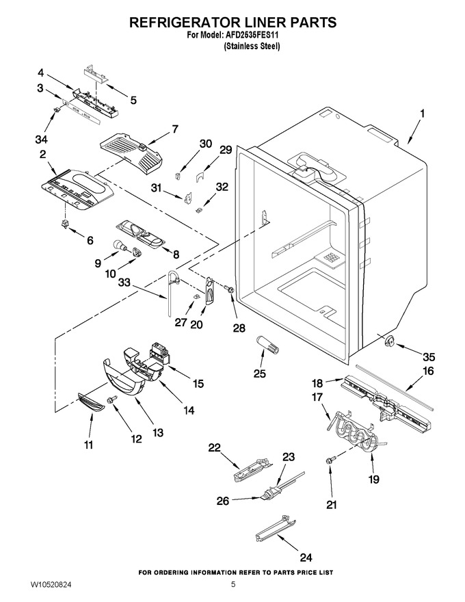 Diagram for AFD2535FES11