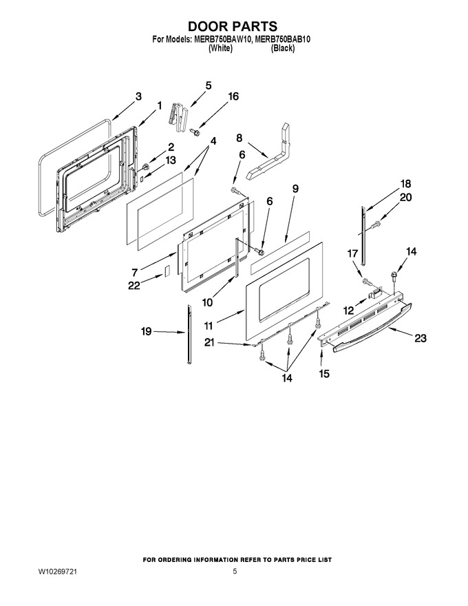 Diagram for MERB750BAW10