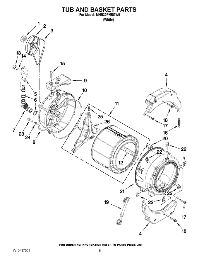 Diagram for MHN30PNBGW0