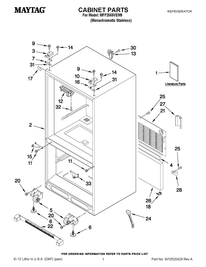 Diagram for MFF2558VEM9