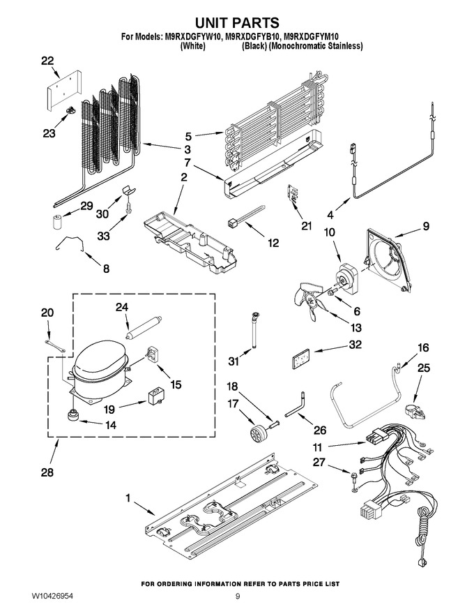 Diagram for M9RXDGFYB10