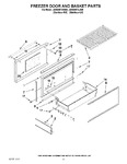 Diagram for 08 - Freezer Door And Basket Parts