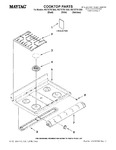 Diagram for 01 - Cooktop Parts