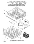 Diagram for 09 - Upper And Lower Rack Parts