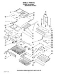 Diagram for 07 - Shelf Parts