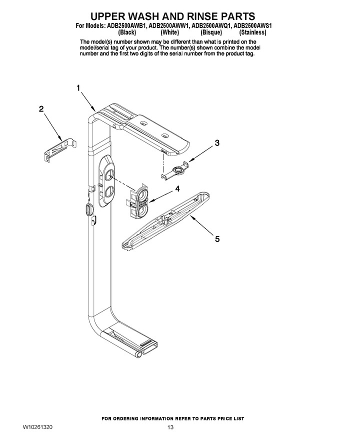 Diagram for ADB2500AWW1