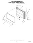 Diagram for 04 - Freezer Door Parts