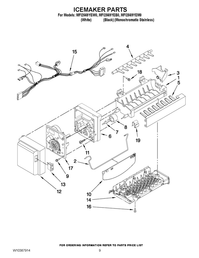 Diagram for MFI2569YEW0