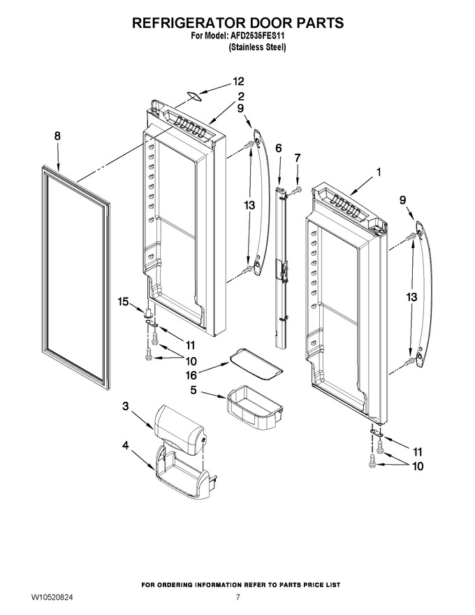 Diagram for AFD2535FES11