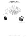 Diagram for 10 - Lower Rack Parts