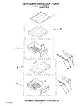 Diagram for 07 - Refrigerator Shelf Parts