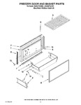 Diagram for 08 - Freezer Door And Basket Parts