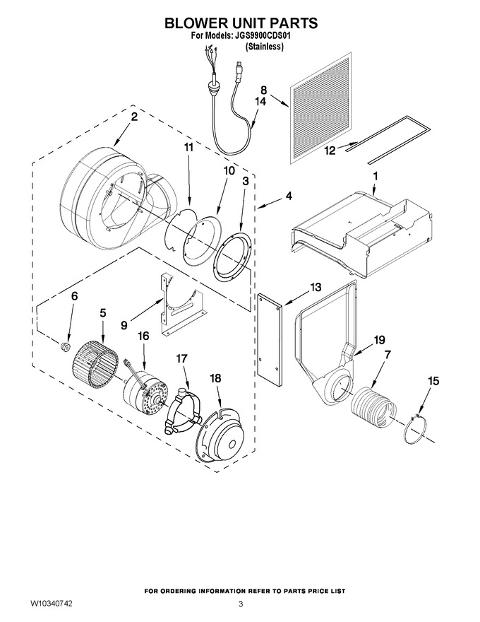 Diagram for JGS9900CDS01