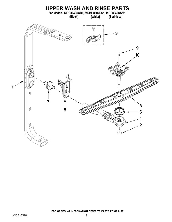 Diagram for MDB8949SAW1