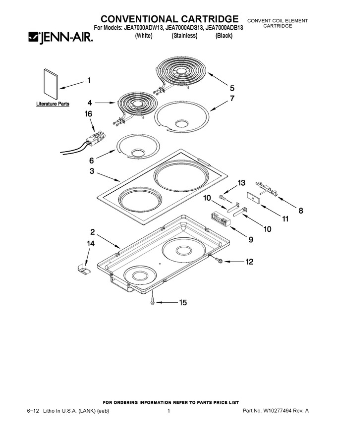 Diagram for JEA7000ADB13