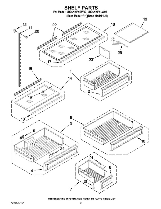 Diagram for JB36NXFXLW03