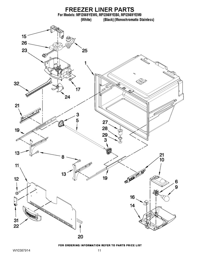 Diagram for MFI2569YEM0