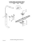 Diagram for 07 - Upper Wash And Rinse Parts