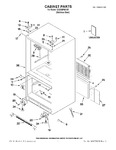 Diagram for 01 - Cabinet Parts