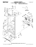 Diagram for 01 - Cabinet Parts