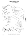 Diagram for 02 - Freezer Liner Parts