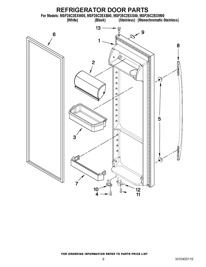 Diagram for MSF25C2EXM00