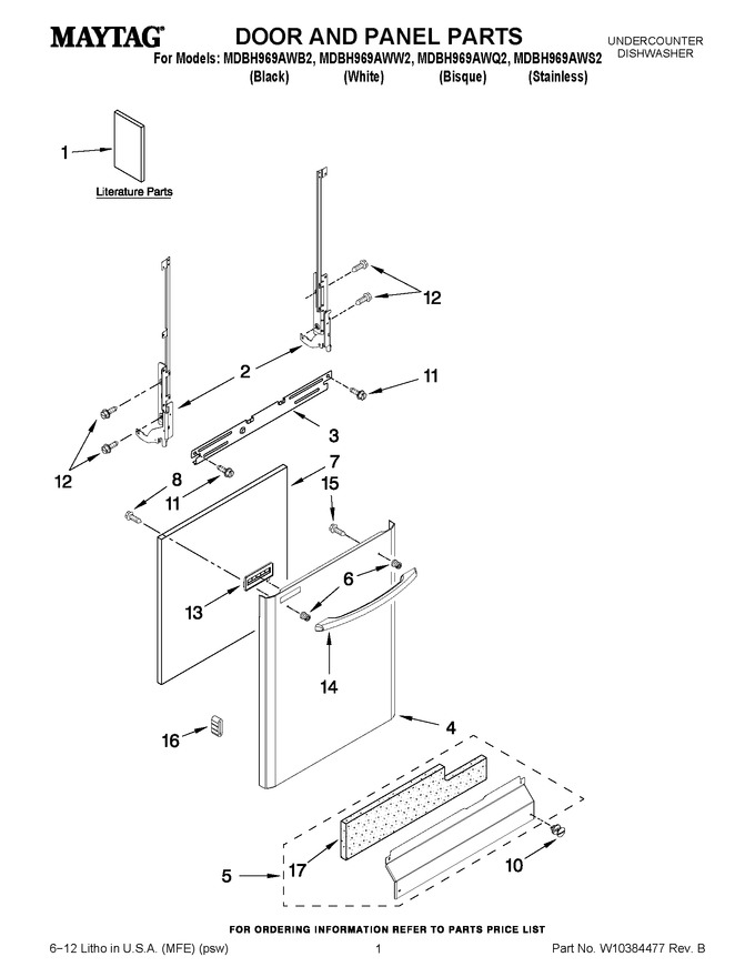 Diagram for MDBH969AWS2