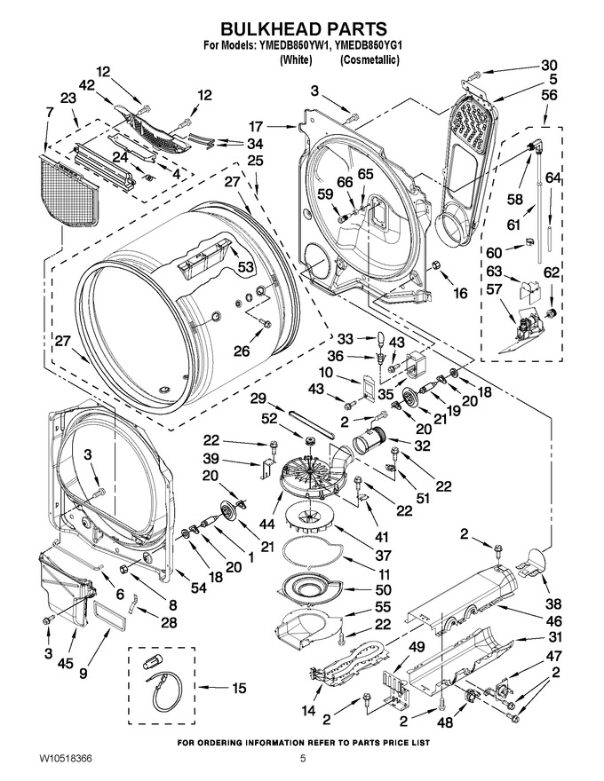 Diagram for YMEDB850YW1