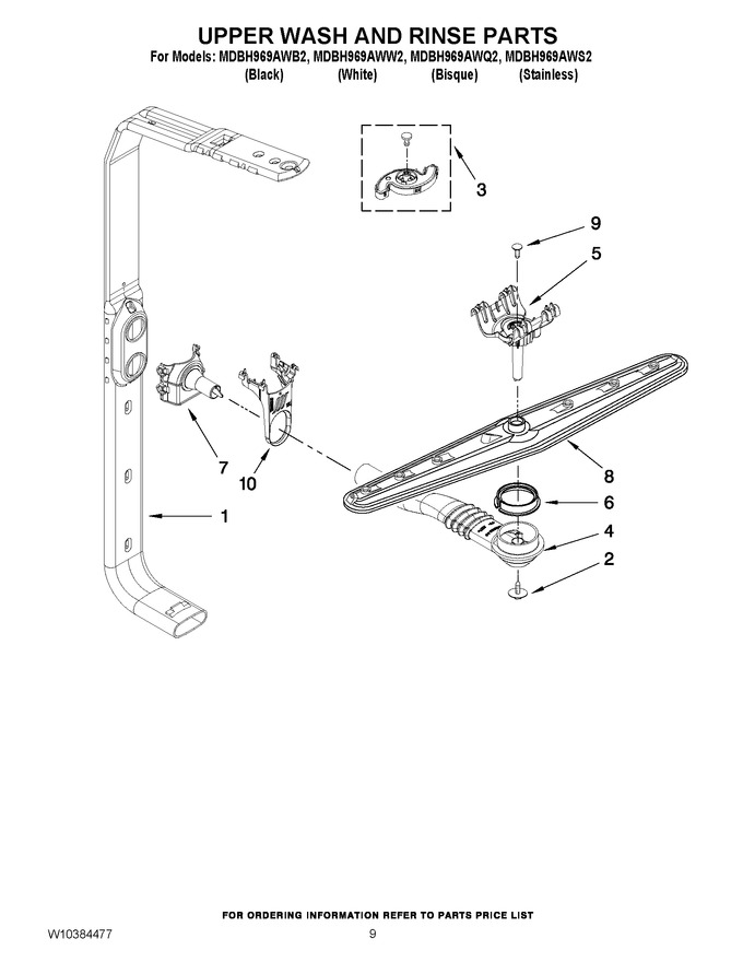 Diagram for MDBH969AWW2