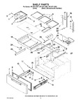 Diagram for 03 - Shelf Parts