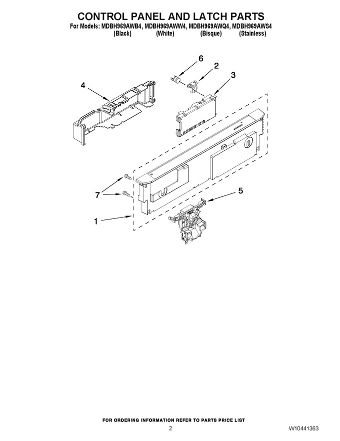 Diagram for MDBH969AWQ4